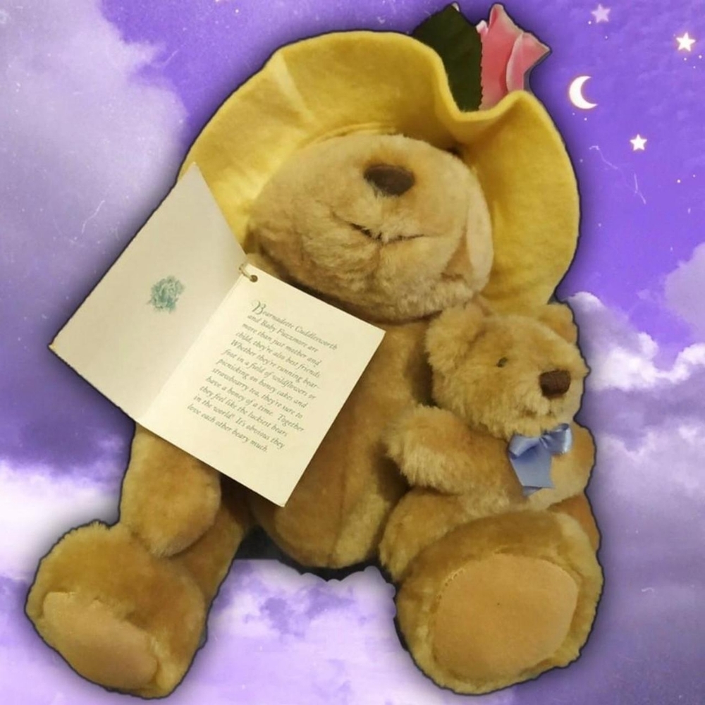 Adorable Teddy Bear with Rose - Picture 2 of 3